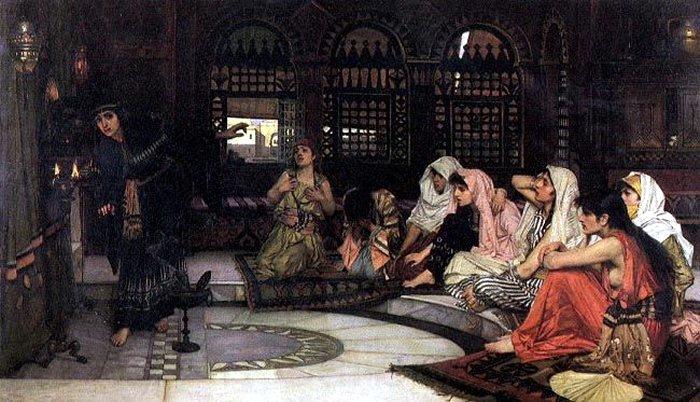 John William Waterhouse Consulting the Oracle Norge oil painting art